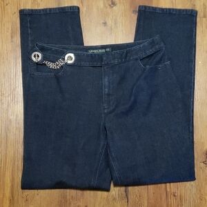 Ralph Lauren jean company chain waist dark blue